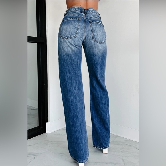 NanaMacs Kan Can Flare jeans size 3/25 - Picture 2 of 2